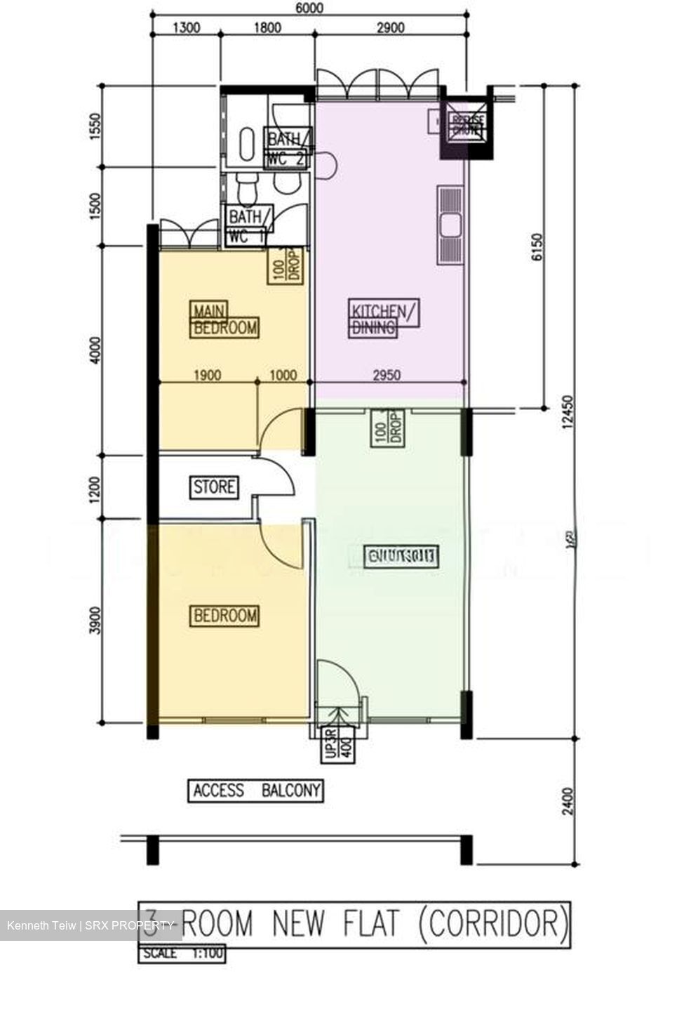 Blk 621 Ang Mo Kio Avenue 9 (Ang Mo Kio), HDB 3 Rooms #588573281